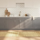 VidaXL Covor dreptunghiular, natural deschis, 70x1000 cm, bambus