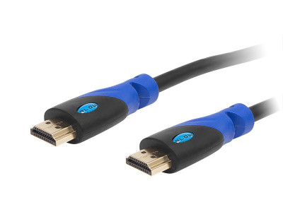 Cablu HDMI-HDMI Blow, Lungime 3 m, culoare albastru foto