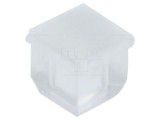 Tub LED pătrată 3,3x3,3mm convex