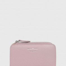 Emporio Armani portofel femei, culoarea roz