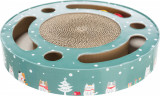 Cumpara ieftin Carton de Zgariat Xmas, Rotund, 33 x 5.5 cm, 92558, Trixie