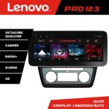 Navigatie Skoda Yeti 2009-2014 K-YETI Lenovo PRO 8+256 12.3 inch qled android 4G DSP gps internet CarStore Technology