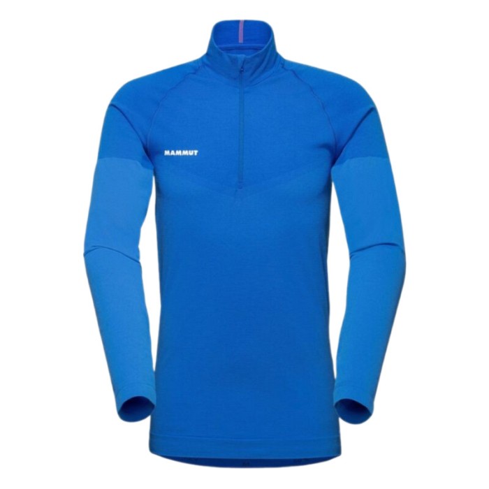 MAMMUT Trift Half Zip Longsleeve Man ice L