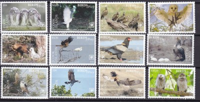 Cook 2018 fauna pasari MI 2184-2195 MNH foto