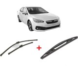 Cumpara ieftin Set 3 stergatoare SUBARU IMPREZA Hatchback (GT_) 2016, parbriz si luneta, Valeo Silencio