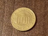 C50 - Moneda foarte veche - 50 euro centi - Germania - 2002A