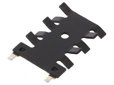 Radiator Extrudat TO220 Negru 31.8mm x 22.2mm foto