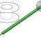 Cablu s&acirc;rmă Cu 0,2mm2 PVC verde 100m