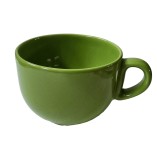 Cana jumbo, 400 ml, Verde Lucios