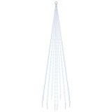 Cumpara ieftin Brad de Craciun pe catarg, 310 LED-uri, alb rece, 300 cm