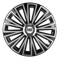 Set 4 capace roti pentru gama auto Fiat, model Sunset, R14