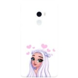 Husa silicon pentru Xiaomi Mi Mix 2, Beauty Girl