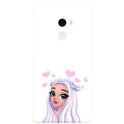 Husa silicon pentru Xiaomi Mi Mix 2, Beauty Girl