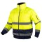Jacheta de lucru de avertizare 3in1, izolata, galben si albastru marin HardWork ToolsRange