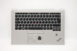 Carcasa superioara cu tastatura palmrest Laptop, Lenovo, Yoga X1 2nd Gen Type 20JD, 20JE, 20JF, 20JG, 01LV039, iluminata, layout UK