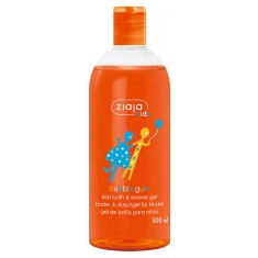 Gel de Dus pentru Copii, Ziaja Kids, Bubble, pentru Curatare Delicata, Varsta 3+ Ani, Aroma Bubble G