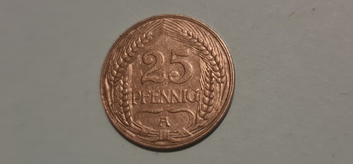 Germania - 25 pfenning 1910 a.