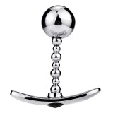Dildo metalic Pull Bead Large
