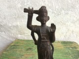 Statueta feminina zeitate sau dansatoare sculptata manual in lemn din zona Asia de sud-est !