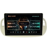 Navigatie Fiat 500 (2007-2014), Android 13, V-Octacore 4GB RAM + 64GB ROM, 9.5 Inch - AD-BGV9004+AD-BGRKIT362V2