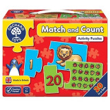 Puzzle Potriveste si numara de la 1 la 20 MATCH AND COUNT, orchard toys