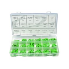 Set garnituri O-ring verzi pentru sitemele de aer conditionat sau clima 270 piese