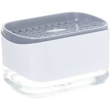 Dispenser de sapun pentru chiuveta, LLWL, alb, 14x8.5x10cm, capacitate 355ml
