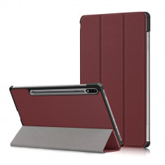 Husa pentru Samsung Galaxy Tab S7 Plus S8 Plus S7 FE Techsuit FoldPro Burgundy