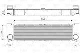 Intercooler, compresor VALEO 818356
