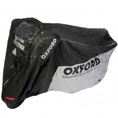 Husa Moto Exterior Oxford Rainex Argintiu Marimea S OF922