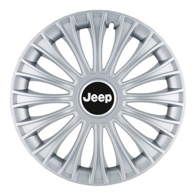 Set 4 Capace Roti, potrivite jantelor de R14, pentru Jeep, model dino cromat foto