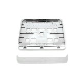 Suport numar pentru motociclete, metalic, 19x15cm; AMIO AutoDrive ProParts