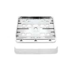 Suport numar pentru motociclete, metalic, 19x15cm; Amio