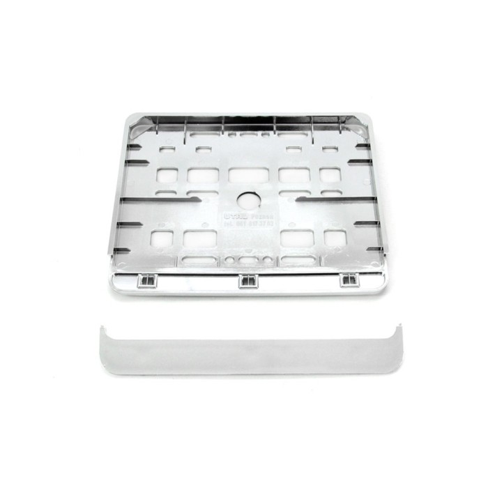 Suport numar pentru motociclete, metalic, 19x15cm; AMIO AutoDrive ProParts