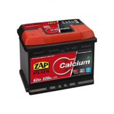 Baterie auto Zap Plus 62Ah cu borna inversa