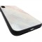 Husa tip capac spate silicon TPU + sticla multicolora pentru Apple iPhone X/XS