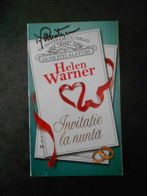 HELEN WARNER - INVITATIE LA NUNTA foto