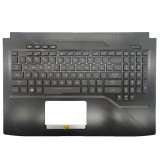 Carcasa superioara cu tastatura palmrest Laptop, Asus, ROG Strix, Hero, Scar GL503VD, 90NB0GQ4-R31US0, cu iluminare RGB, layout US