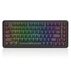 Tastatura gaming mecanica Bluetooth cu si fara fir Redragon Stormrazor Pro neagra iluminare RGB