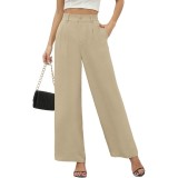 Pantaloni largi eleganți pentru relaxare, pantaloni de yoga pentru exterior, culote de antrenament