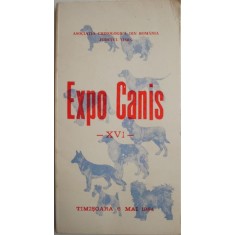 Expo Canis XVI. Expozitie republicana cu participare internationala (Timisoara 6 mai 1984)