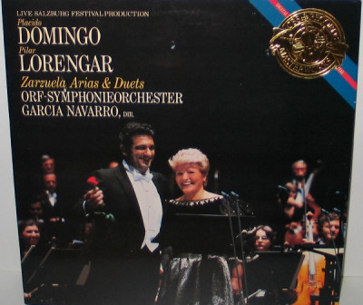 Vinil Placido Domingo, Garcia Navarro &amp;ndash; Zarzuela Arias &amp;amp; Duets (EX) foto