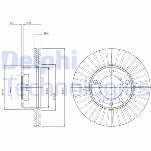 Delphi Disc frana