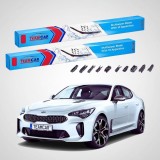 Cumpara ieftin Ștergătoare Kia Stinger Liftback 2017-prezent | Set Față Flat Premium &ndash; TeamCar&reg;
