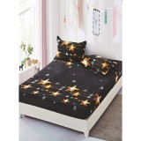 Cumpara ieftin Husa de Pat Cocolino cu Elastic + 2 Fete de Perna pentru Pat Dublu - SUZ148
