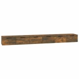 Cumpara ieftin Dulapuri perete 2 buc stejar afumat 102x30x20 cm lemn prelucrat