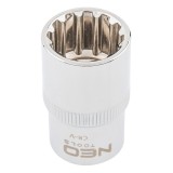 Tubulara hexagonala Spline 1/2&quot;, 12 mm Neo Tools 08-584 HardWork ToolsRange