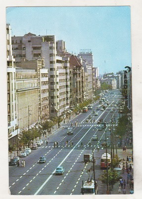 bnk cp Bucuresti - B-dul g-ral Magheru - circulata foto