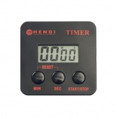 Timer digital bucatarie cu clip magnetic, baterie inclusa, 99 min si 59 sec, 271155, 67 x 67 mm foto