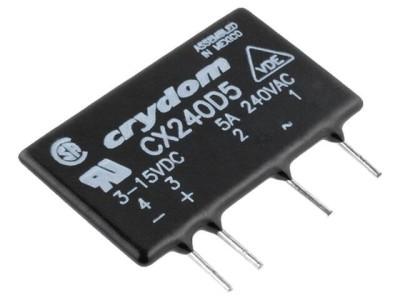 Releu semiconductor 3-15VDC 5A foto